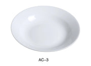 Yanco AC - 3 ABCO 9"‚ Soup Plate, 10 oz Capacity, China, Super White, Pack of 24