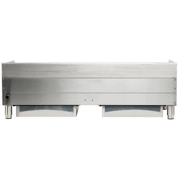 Globe GCB48G - CR 48" Gas Charbroiler with Cast Iron Radiants, Customizable grilling - 160,000 BTU