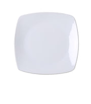 Yanco ML - 2107 Mainland 6 3/4"‚¬ X 1/2"‚ SQUARE PLATE WITH ROUNDED CORNER, China, Super White, Pack of 36
