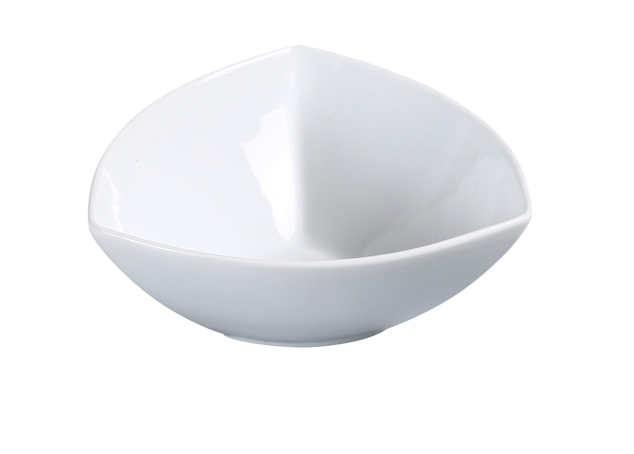Yanco ML - 505 5"‚ Triangle Bowl, 10 oz Capacity, China, Super White, Pack of 36