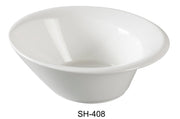 Yanco SH - 408 Shanghai 8"‚ Salad Bowl, 18 oz Capacity, China, Bone White, Pack of 24