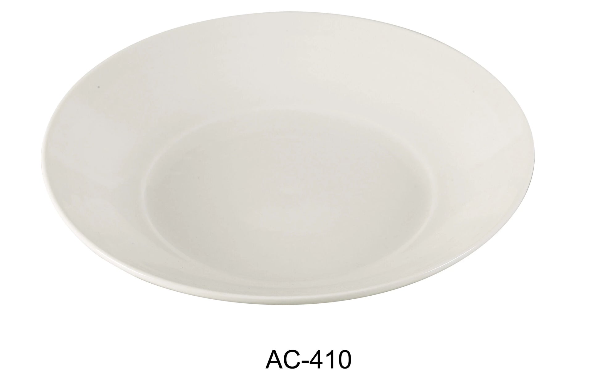 Yanco AC - 410 ABCO 10.5"‚ Salad Plate, China, Super White, Pack of 12