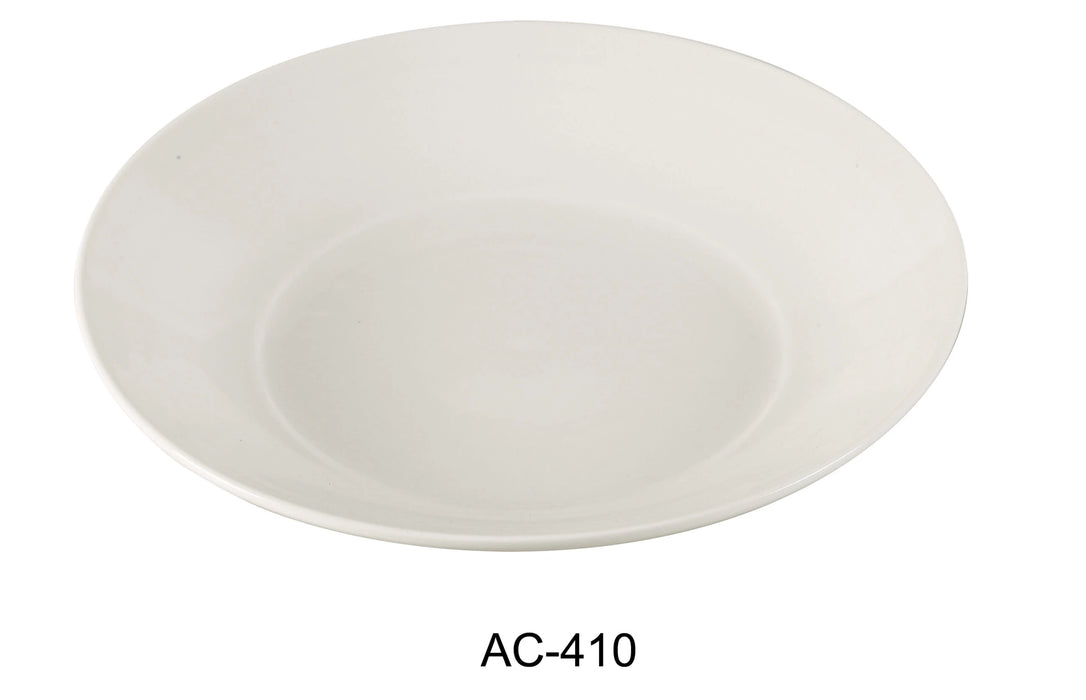 Yanco AC-410 ABCO 10.5″ Salad Plate, China, Super White, Pack of 12