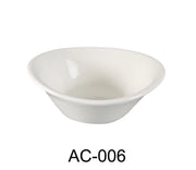 Yanco AC - 006 ABCO 2 oz Jelly Dish, China, Super White, Pack of 72