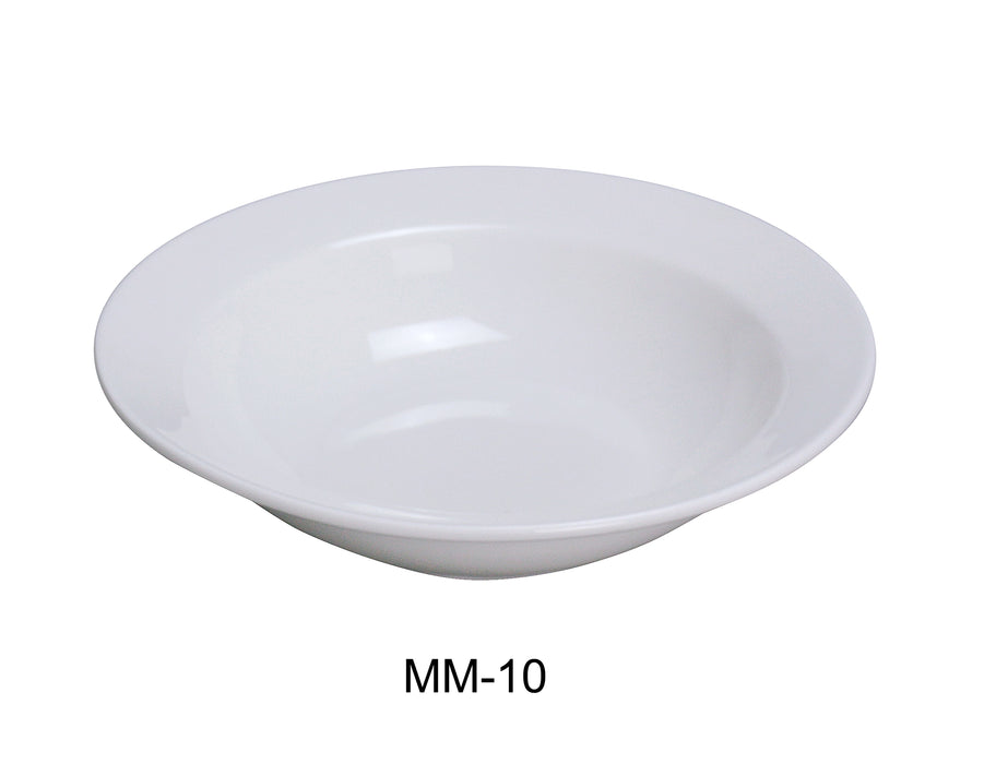 Yanco MM-10 Miami 6.75″ Grapefruit Bowl, 11.5 oz Capacity, China, Bone White, Pack of 36