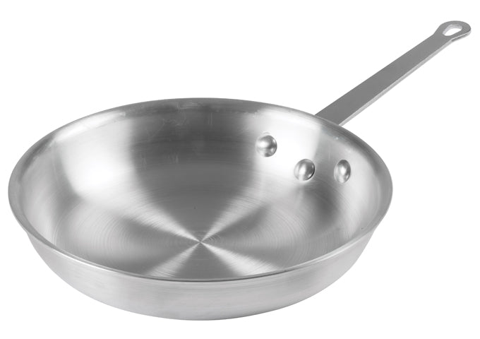 WINCO AFP - 14A Gladiator™, Natural Finish Aluminum Fry Pan - 14 inch