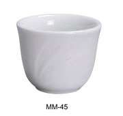 Yanco MM - 45 Miami 4.5 oz Chinese Tea Cup, 3"‚ Diameter, China, Bone White, Pack of 72