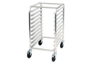 Winco ALRK - 10BK Welded Aluminum Pan Rack, NSF, 3" Spacing