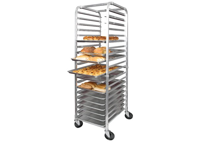Winco ALRK - 20 20 - Tier Aluminum Pan Rack, NSF, 3" Spacing