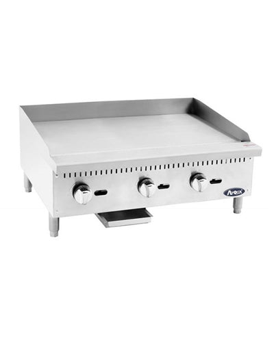ATOSA ATMG-36, 36 Inch (91.44 cm) Manual Griddle  with Total 90,000 BTU
