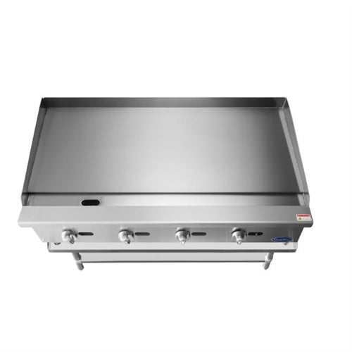 ATOSA ATMG-48, 48 Inch (121.92 cm) Manual Griddle with Total 120,000 BTU