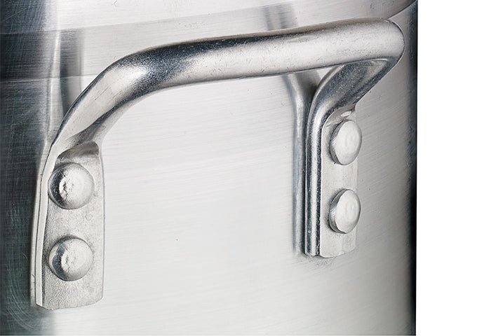 Winco AXBZ - 24, 4mm Super Aluminum 24 Qt Brazier, Professional Cookware