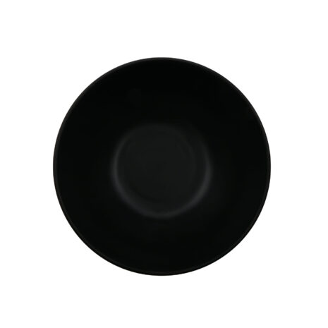 GET B-101-BK, 7 oz. Melamine, Black, Round Soup Bowl, (10 oz. rim-full), 4.5″ Top Dia., 2″ Deep, Nara, Pack of 24