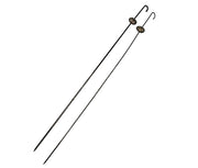 Iron BBQ Skewers - Round with Stopper - 3mm Thick