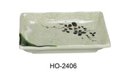 Yanco HO - 2406 Honda Rectangular Plate, 6"‚ Length, 4.5"‚ Width, Melamine, Pack of 72