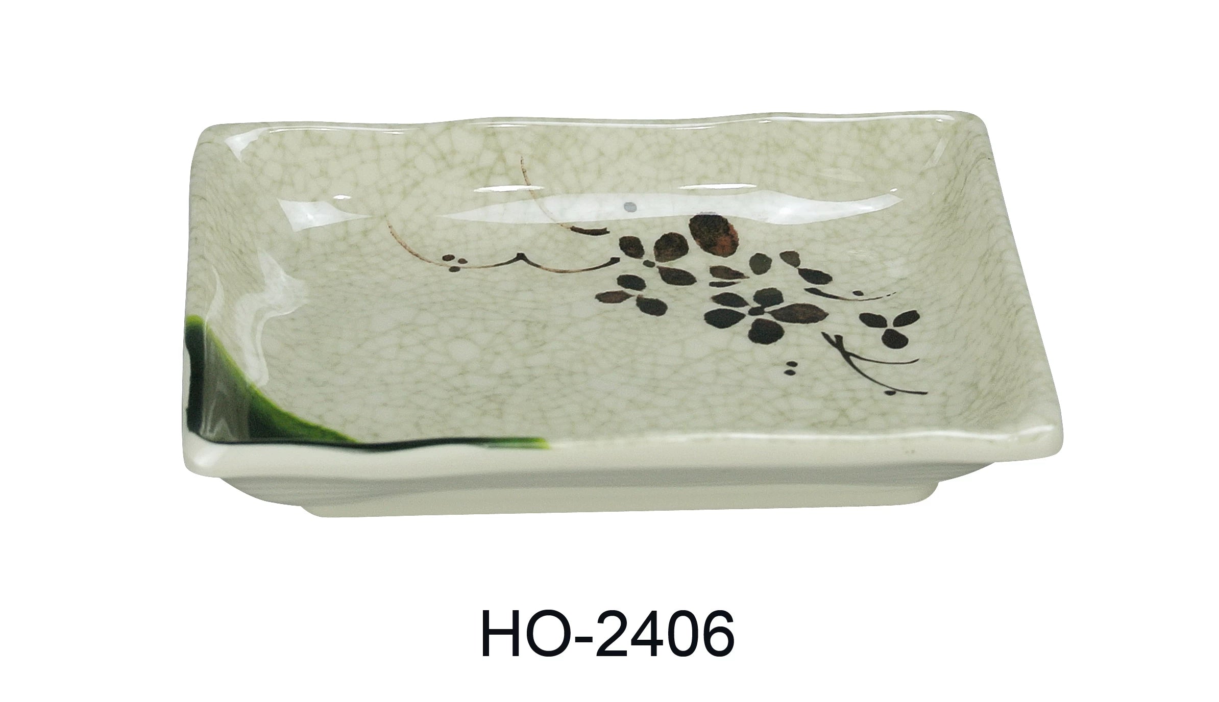 Yanco HO - 2406 Honda Rectangular Plate, 6"‚ Length, 4.5"‚ Width, Melamine, Pack of 72
