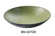 Yanco BM - 307GR Birmingham "‚¬“ Green 7 1/2"‚ X 1 1/2"‚¬² SOUP BOWL 12 OZ Melamine, Pack of 48