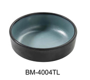 Yanco BM - 4004TL Birmingham "‚¬“ Teal 4"‚ X 1 1/4"‚ SAUCE DISH 4 OZ Melamine, Pack of 72