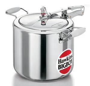 Hawkins Pressure cooker 22 – Hawkins Big Boy Aluminum Pressure Cooker 22 Liters