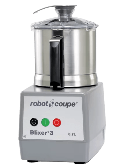 Robot Coupe BLIXER3 High - Speed 3.7 L Stainless Steel Batch Bowl Food Processor - 1 1/2 HP, Single Phase
