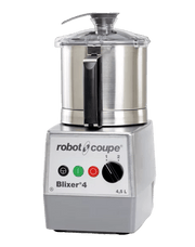 Robot Coupe BLIXER4 High - Speed 4.5 L Stainless Steel Batch Bowl Food Processor - 1 1/2 HP, Single Phase