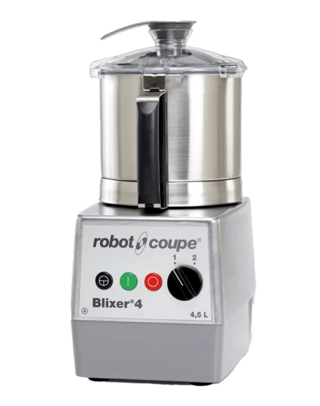 Robot Coupe BLIXER4 High - Speed 4.5 L Stainless Steel Batch Bowl Food Processor - 1 1/2 HP, Single Phase