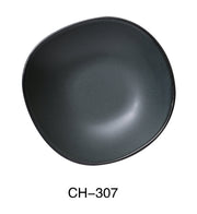Yanco CH - 307 Champs Soup/Salad Bowl, 14 oz, 7 - 1/2" Diameter x 1 - 3/4" Height, Round, China, Matte Glaze, Green, Pack of 36