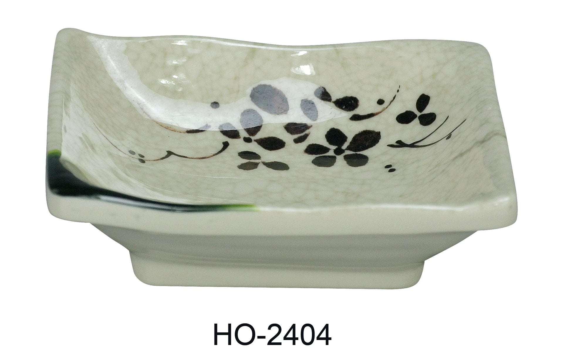 Yanco HO - 2404 Honda 4"‚ Sauce Dish, Square, Melamine, Pack of 72