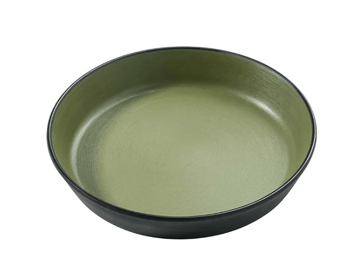 Yanco BM - 507GR Birmingham "‚¬“ Green 7 1/2"‚ X 1 1/2"‚ DEEP DISH 16 OZ Melamine, Pack of 48