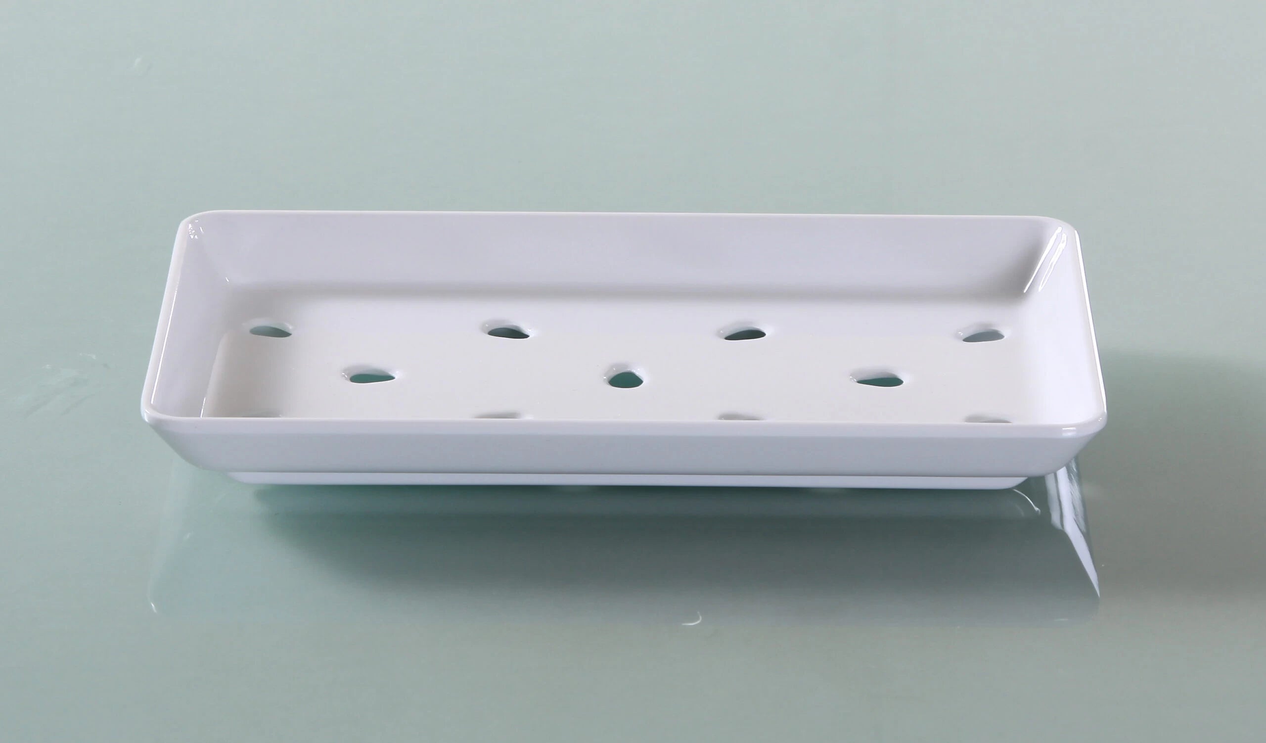 Yanco OK - 608 Osaka 8"‚ RECTANGULAR FOOD CONTAINER, 3.75"‚ Width, Melamine, White Color, Pack of 48