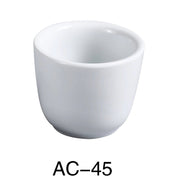 Yanco AC - 45 ABCO 4.5 oz Chinese Tea Cup, 3"‚ Diameter, China, Super White, Pack of 36
