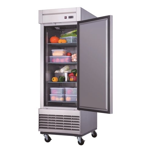 Dukers D28F Single Door Commercial Freezer in Stainless Steel