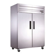 DUKERS Commercial 2 - Door Top Mount Freezer, Model D55AF