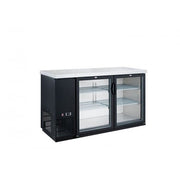 Dukers DBB48 - H2 2 - Door Bar and Beverage Cooler (Hinge Doors)