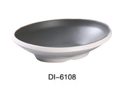 Yanco DI - 6108 Discover 8" X 6 1/2" X 2" OVAL BOWL 16 OZ, Melamine, Matte Finish, Pack of 24