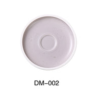 Yanco DM - 002 Denmark 5 1/2" X 1/2"H SAUCER, China, Matte Glaze, Light Purple, Pack of 36