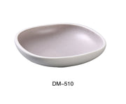 Yanco DM - 510 Denmark 10" Diameter x 2 1/4" Height SQUARE PASTA BOWL, 45 Oz, China, Matte Glaze, Light Purple, Pack of 12