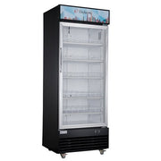 Dukers DSM - 15R Commercial Single Glass Swing Door Merchandiser Refrigerator