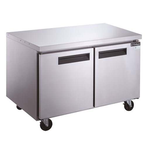 Dukers DUC48F 2 - Door Undercounter Freezer in Stainless Steel