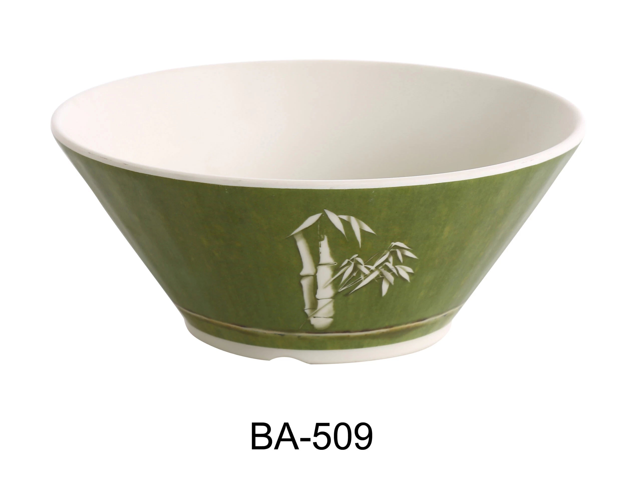 Yanco BA - 509 Bamboo Style, 8.75"‚ Salad/Noodle Bowl, 58 OZ, Melamine, Pack of 12