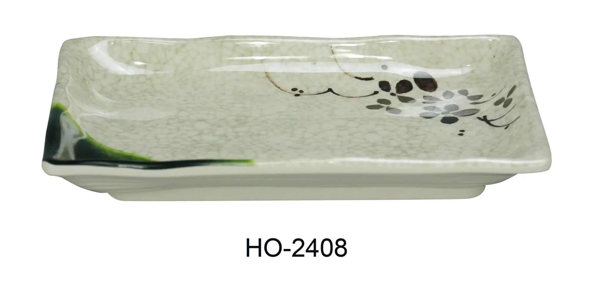 Yanco HO - 2408 Honda Rectangular Plate, 8"‚ Length, 5.5"‚ Width, Melamine, Pack of 48