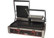 Winco ESG - 2 Electric Sandwich Grill with Dual 9 - in Flat Plates, 120V