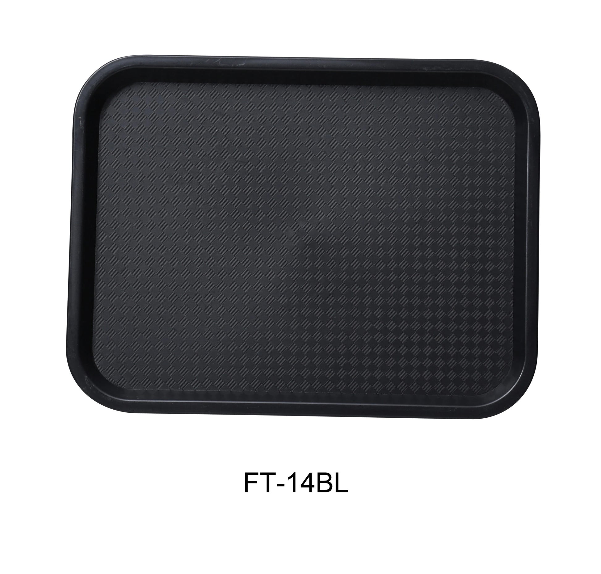 Yanco FT - 14BL Serving Trays 14"‚ X 10"‚ FAST FOOD TRAY BLACK, Pack of 24