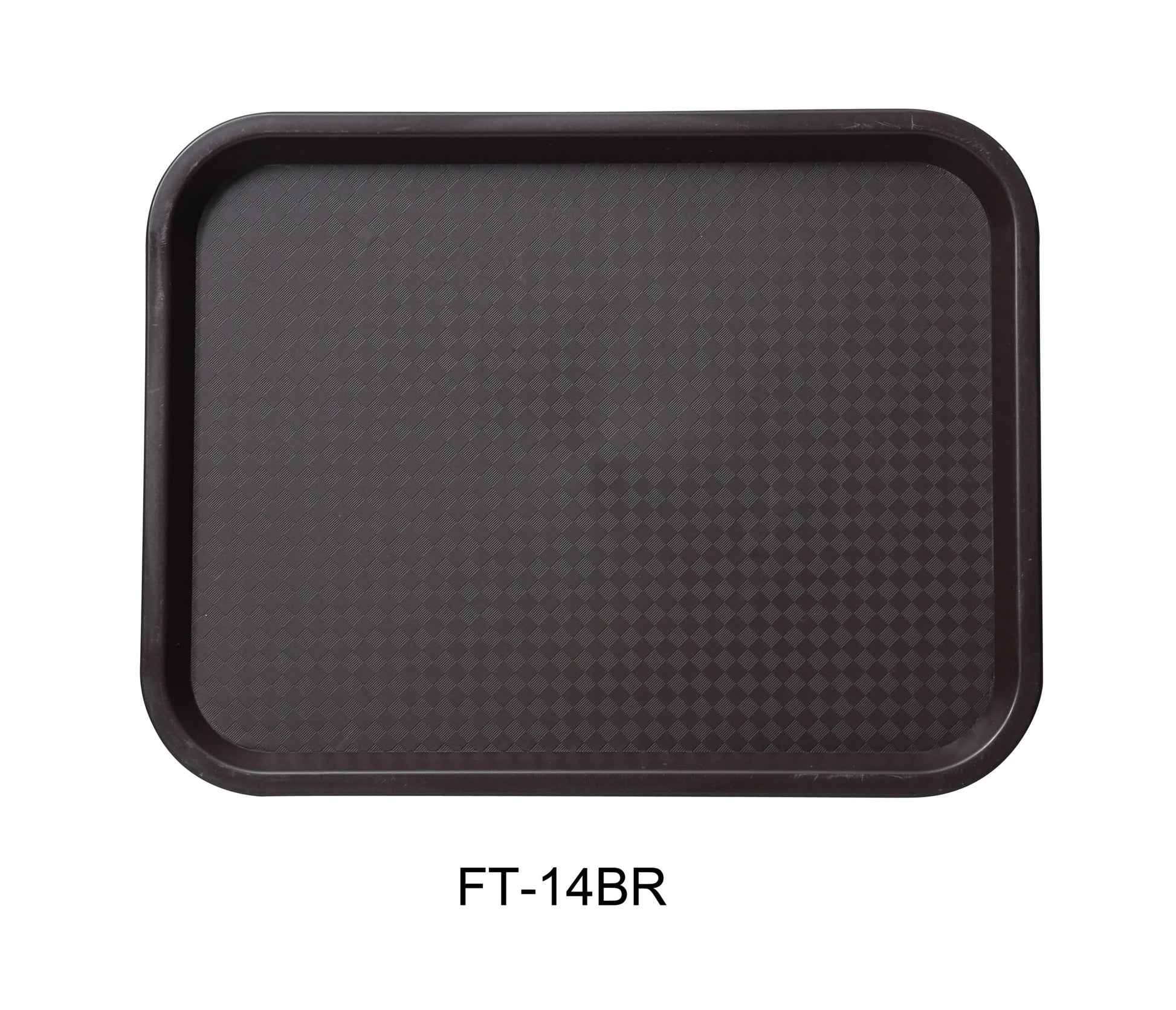 Yanco FT - 14BR Serving Trays 14"‚ X 10"‚ FAST FOOD TRAY BROWN, Pack of 24