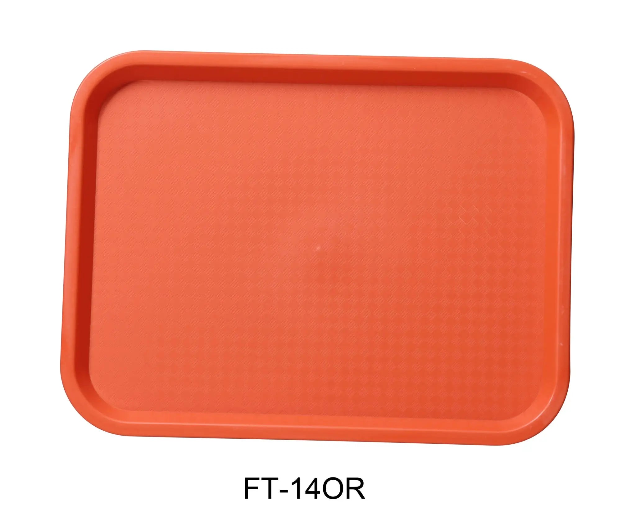 Yanco FT - 14OR Serving Trays 14"‚ X 10"‚ FAST FOOD TRAY ORANGE, Pack of 24