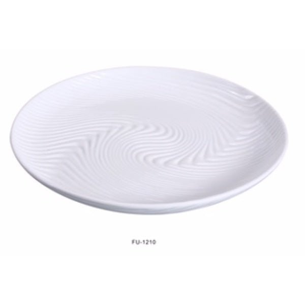 Yanco FU - 1210 Fuji 10"‚ Dinner Plate, China, Bone White, Pack of 24