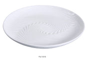 Yanco FU - 1212 Fuji 12"‚ Dinner Plate, China, Bone White, Pack of 12