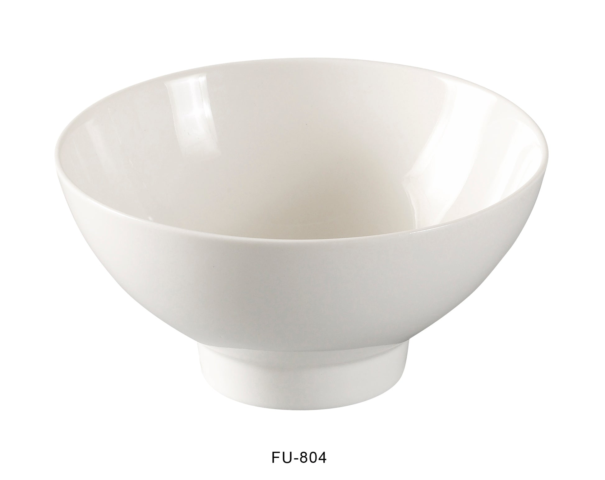 Yanco FU - 804 Fuji 4"‚ Bowl, 5 oz Capacity, China, Bone White, Pack of 36