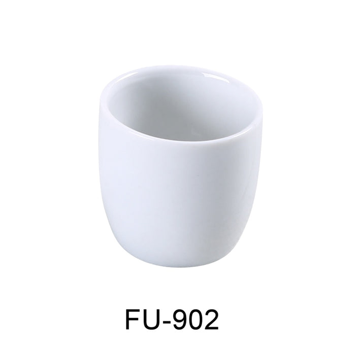 Yanco FU-902 Fuji 1.5 oz Wine Cup, 1.75″ Diameter, 1.5″ Height, China, Bone White, Pack of 72