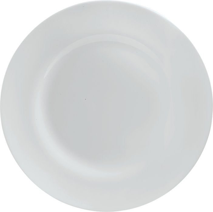 Melamine Sandy Dinner Plate 10 inch White, Pack of 6, Round